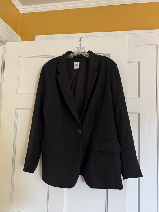 GAP Jackets & Blazers - Gap - Basic Blazer True Black Classic/One Button/Tailored Jacket